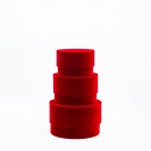 Box velours round