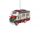 Xmas bus glass