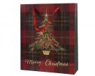 Bag xmas tree tartan