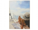 Painting lady beach