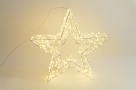 Wire star met.w/led