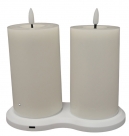 Candle rechargeable