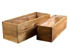 Wooden box rect.