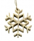 Snowflake wood