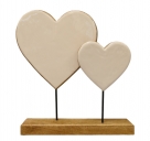 Heart wood on stand