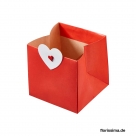 Paper bag heart