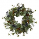 Pine wreath berries