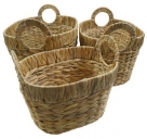 Seagrass basket oval