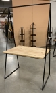 Metal table w.frame