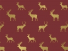 Gift paper deer