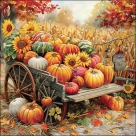Pumpkin harvest