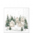 Snowy houses