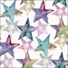 Watercolor stars