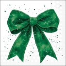 Fancy bow gr/wh