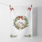 Sparrows in wreath