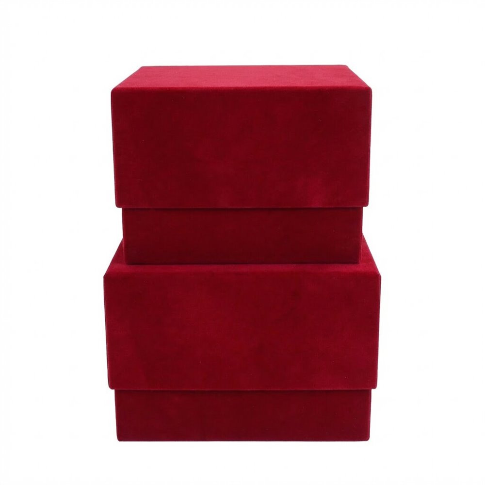 Box velours square