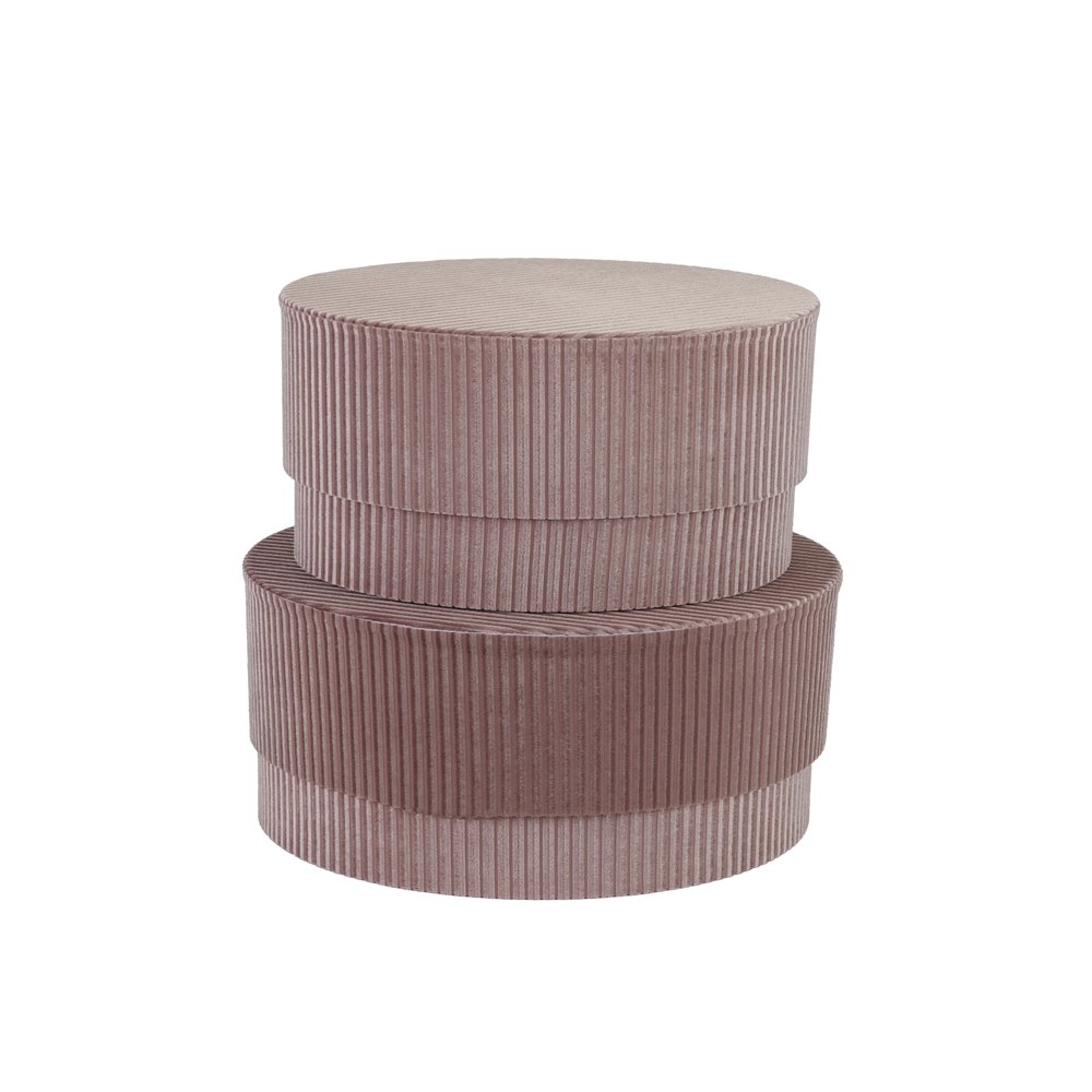 Box velours round