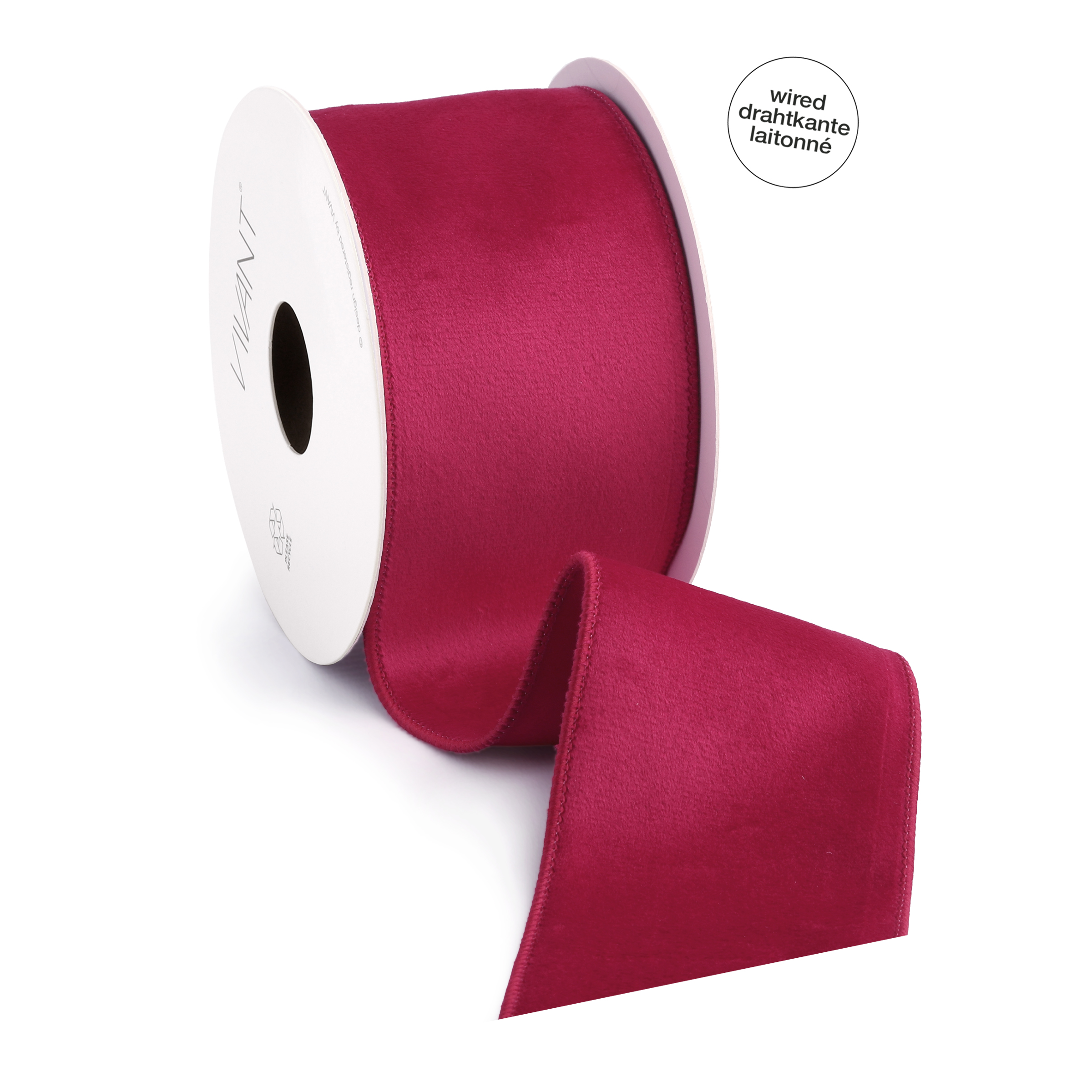 Ribbon wired velvet