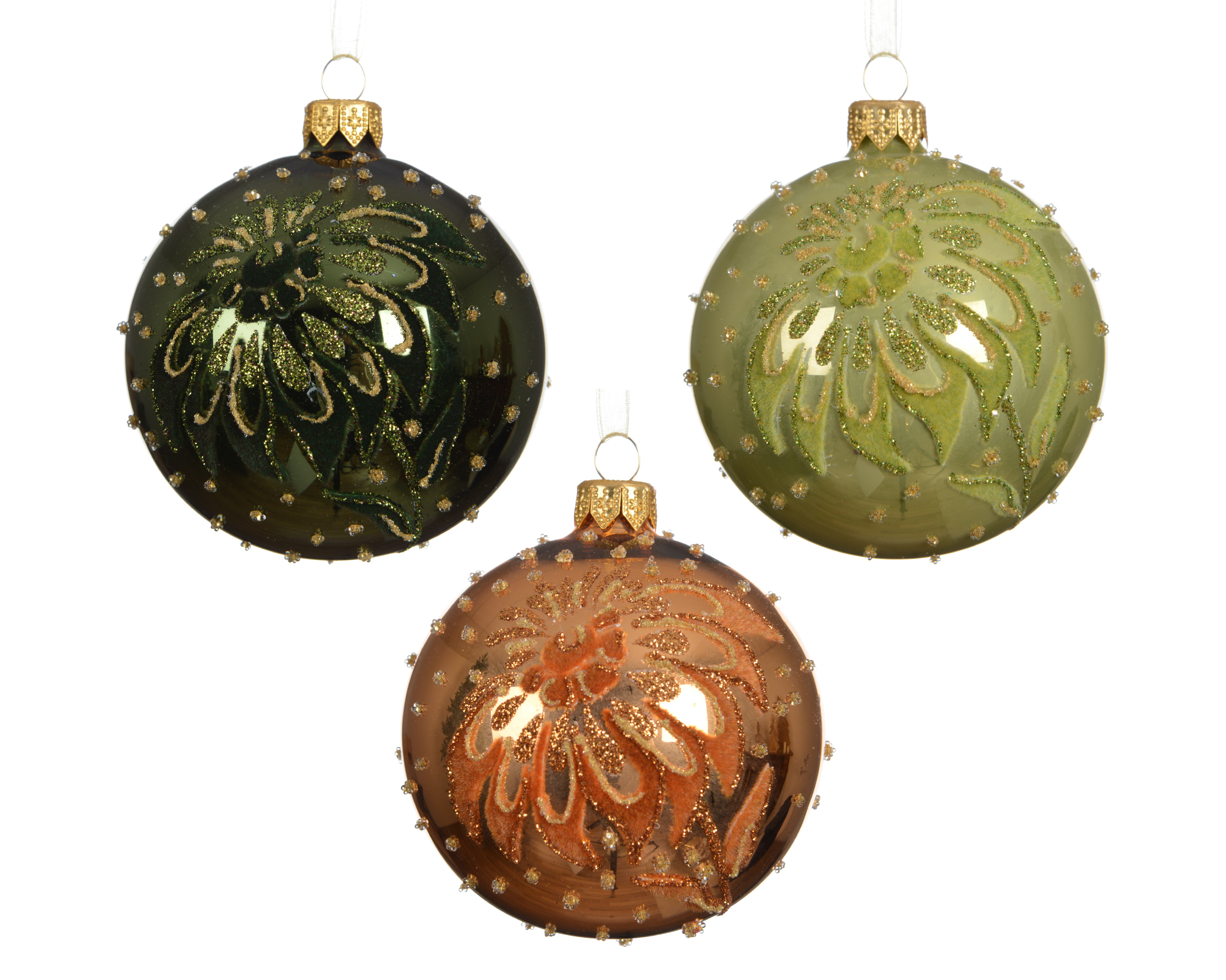 Xmas balls glass