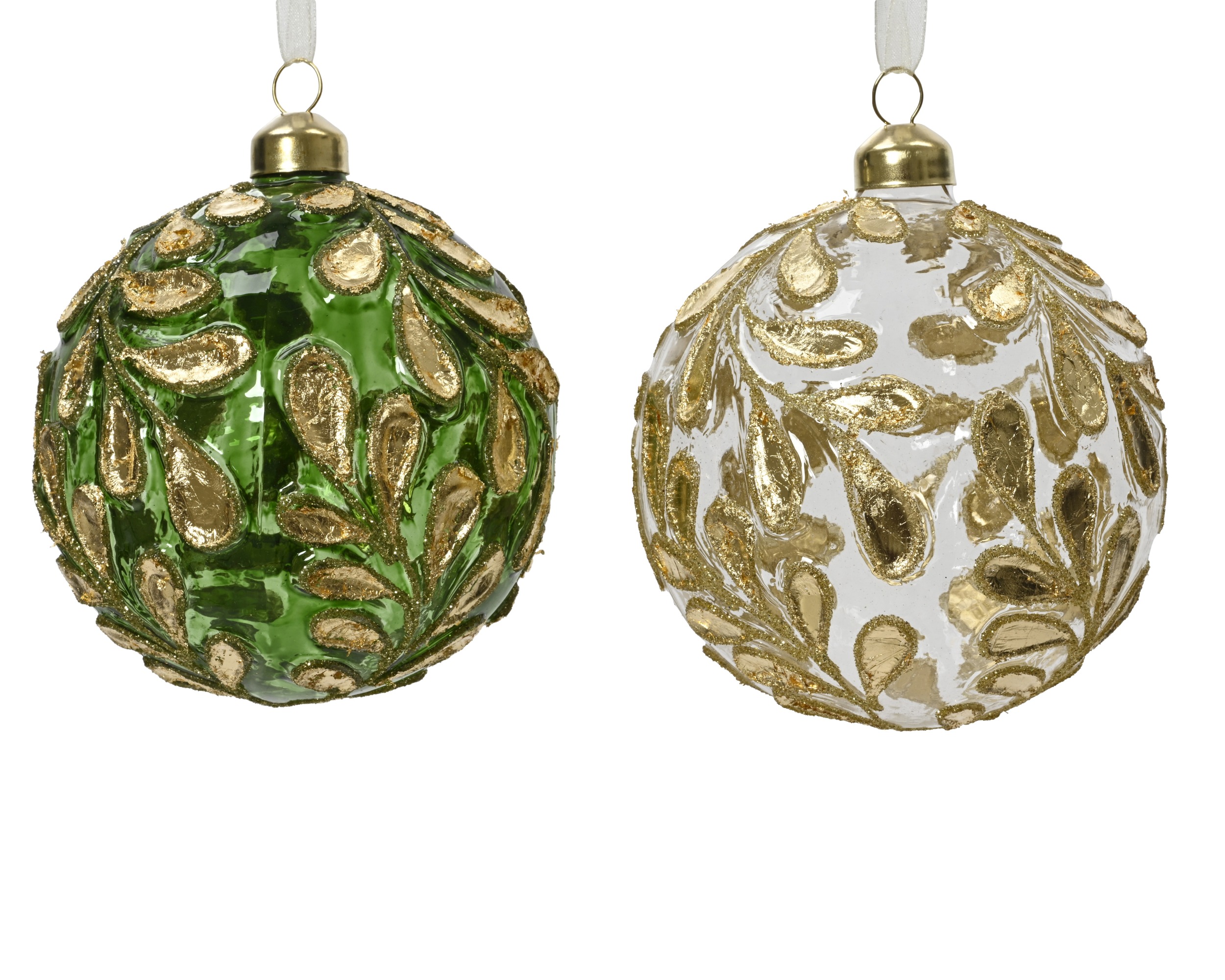 Xmas balls glass