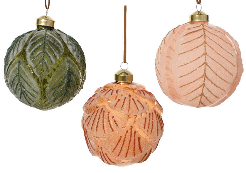 Xmas balls glass