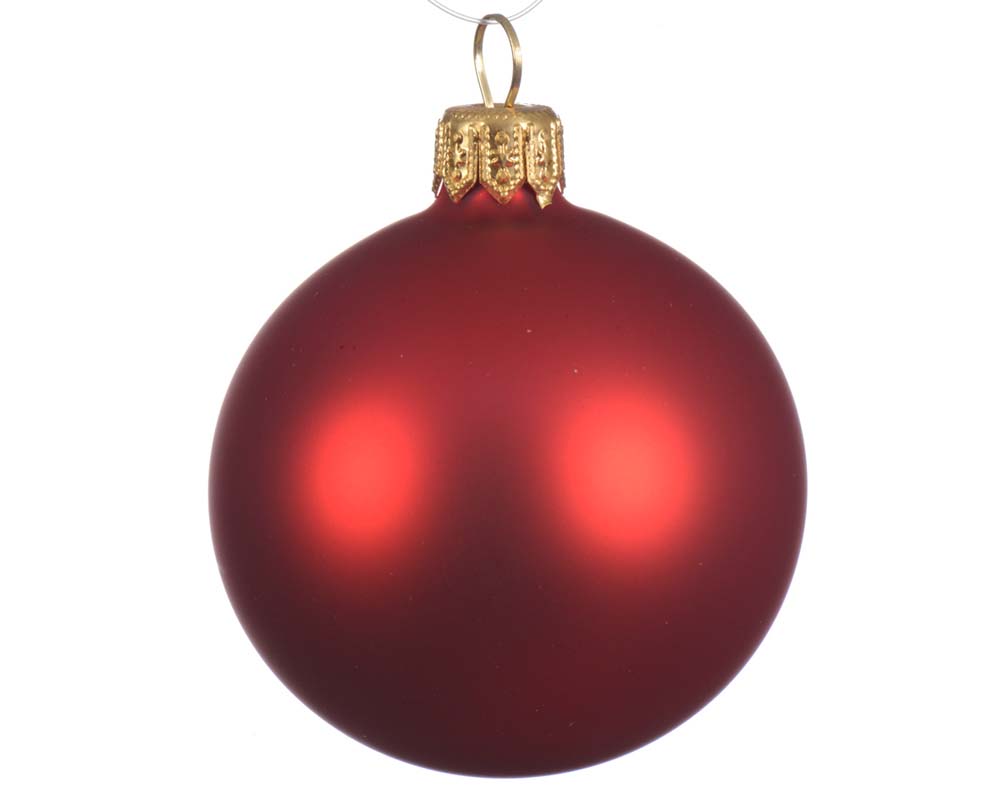 X-mas ball glass mat