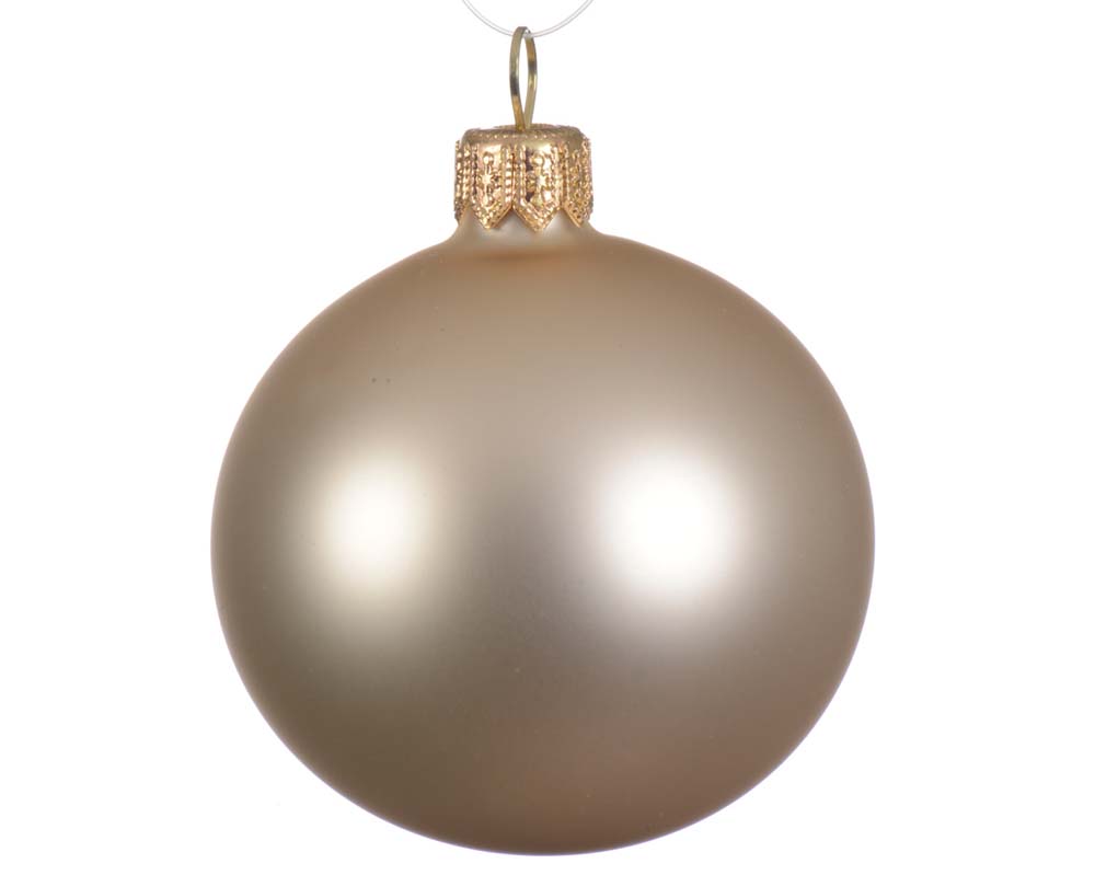 X-mas ball glass mat