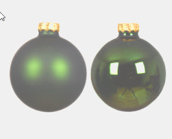 X-mas ball glass