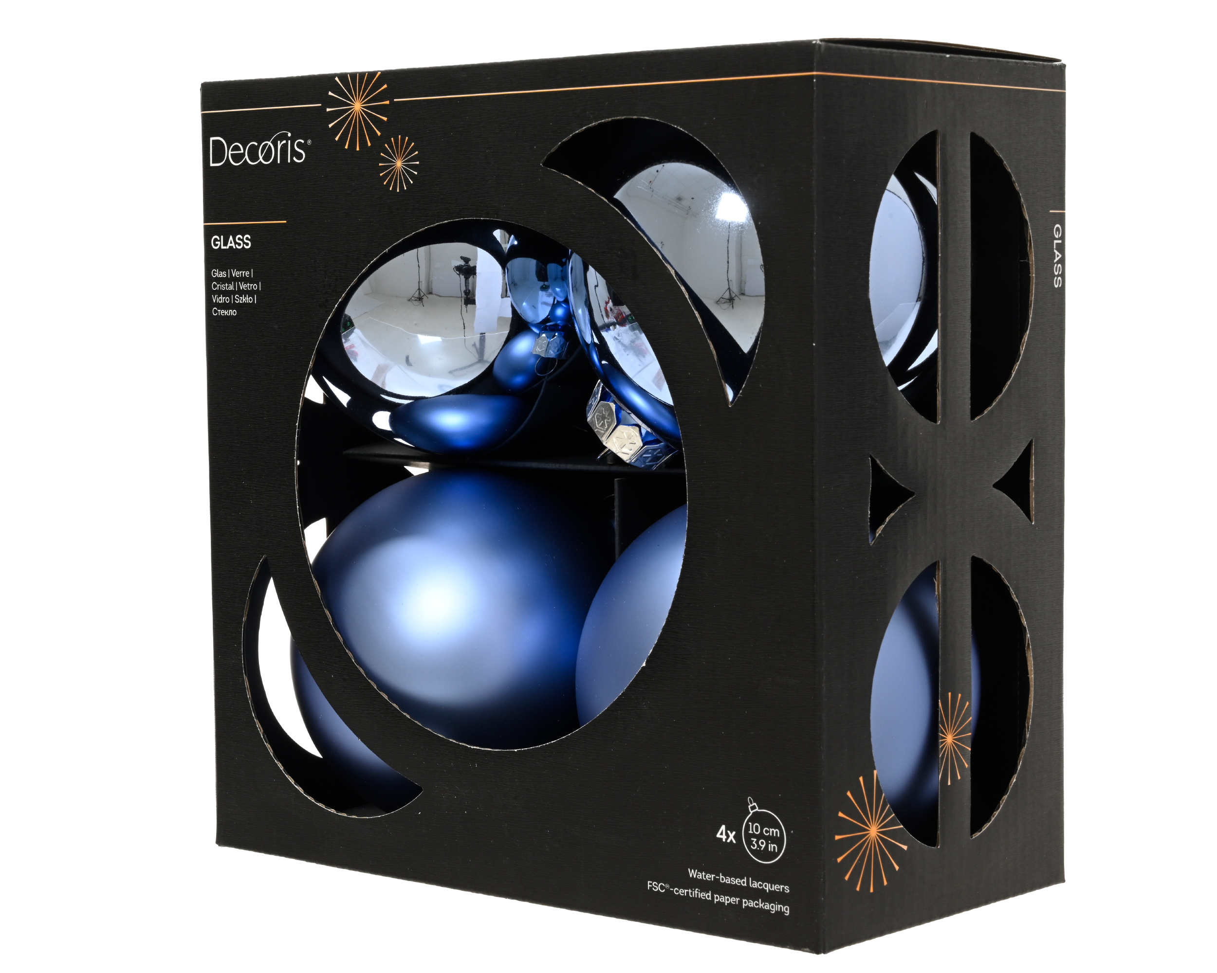 X-mas ball glass com
