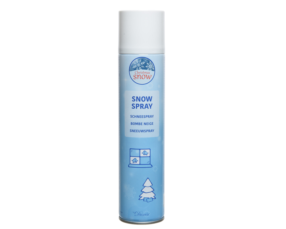 Spray snow