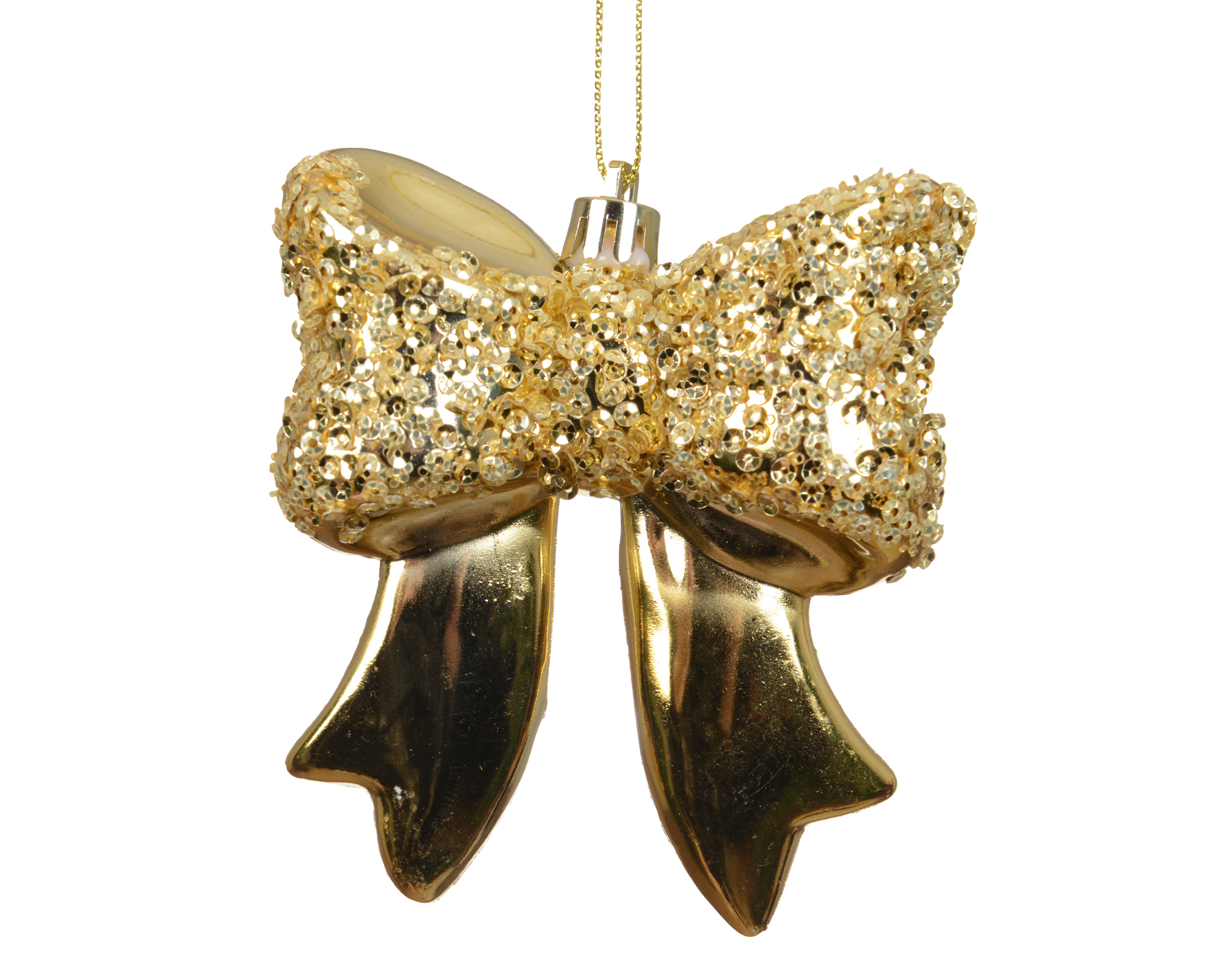 Bow poly glitter
