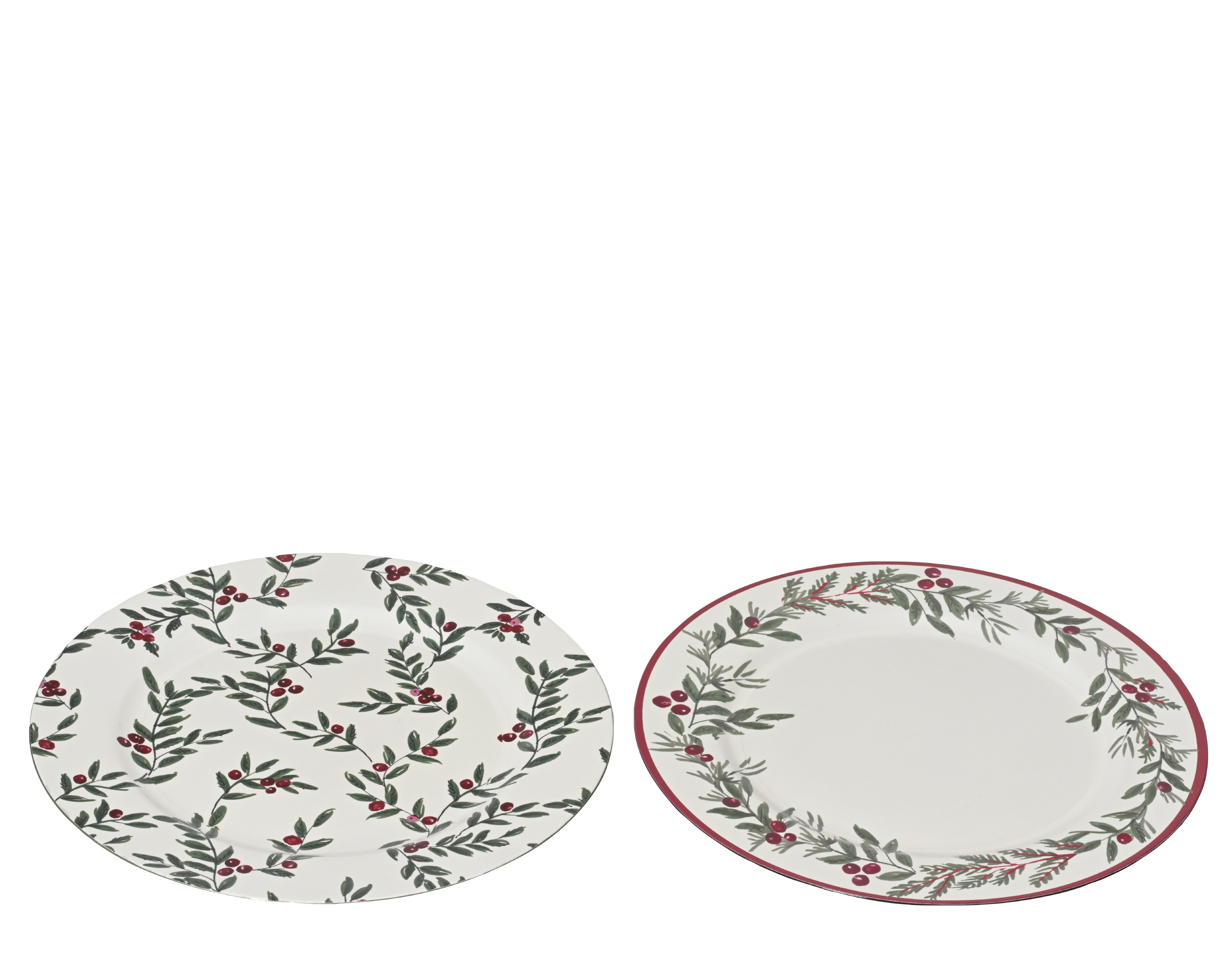 Plate leaves round