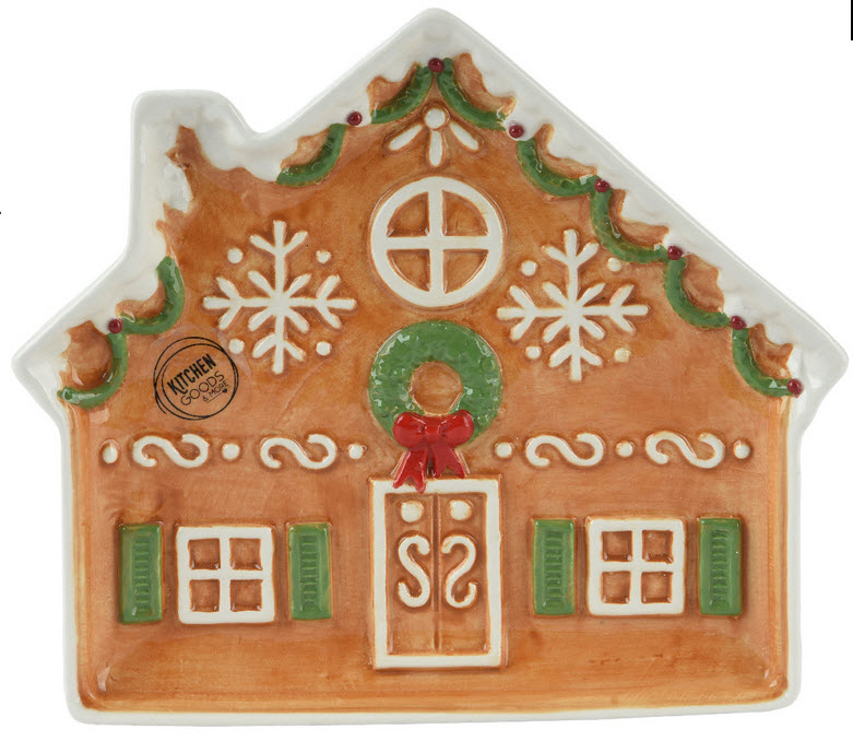 Plate gingerbread
