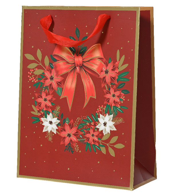 Bag xmas wreath