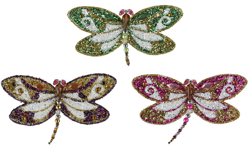 Dragonfly on clip