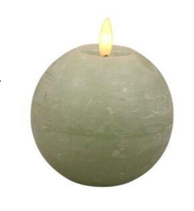 Wax ball candle led