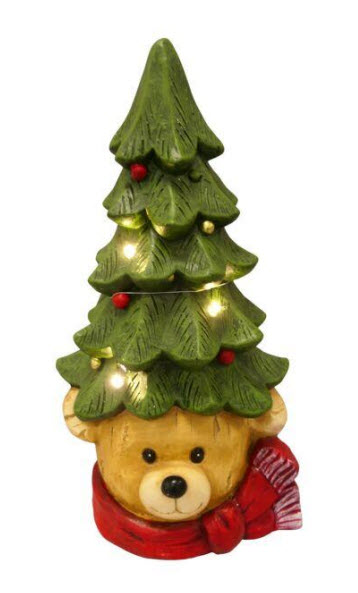 Bear w/tree hat led