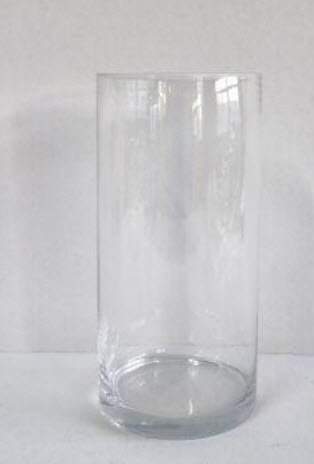 Vase glass cylinder