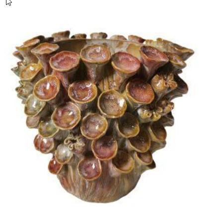 Vase flowers ceramic
