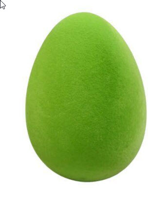 Egg flocked