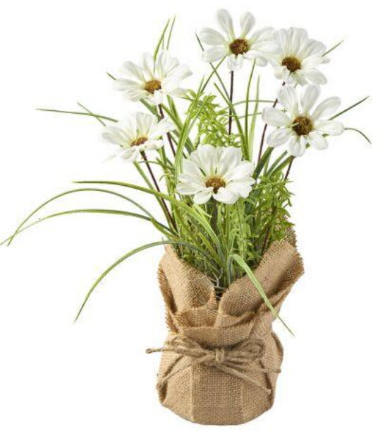 Flowers in bag