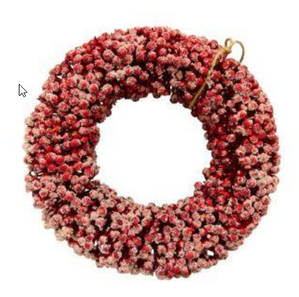 Wreath w/berries