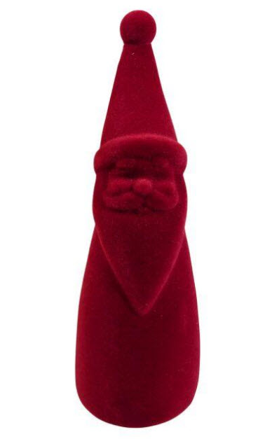 Santa claus flocked