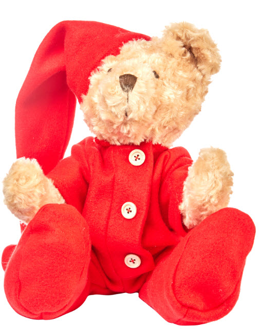 Teddy bear in pyjama