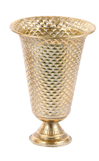 Vase metal