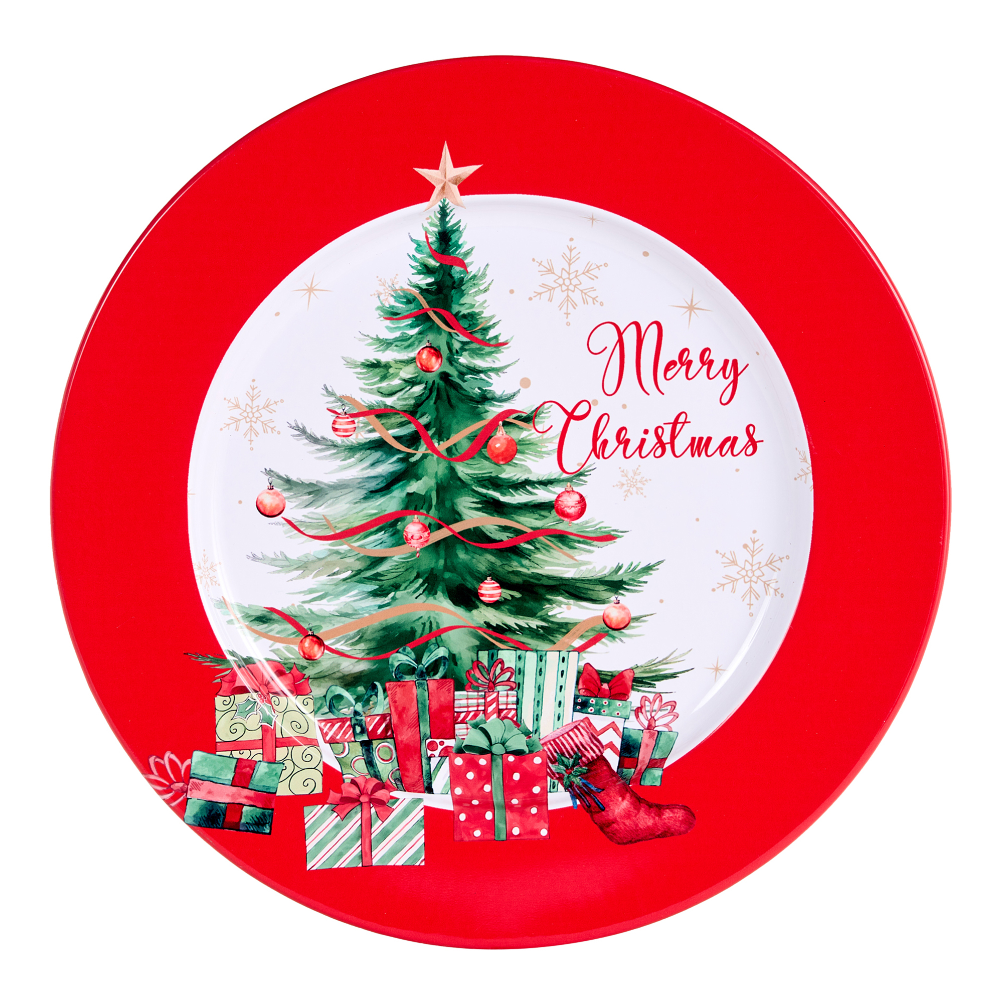 Plate deco xmas tree
