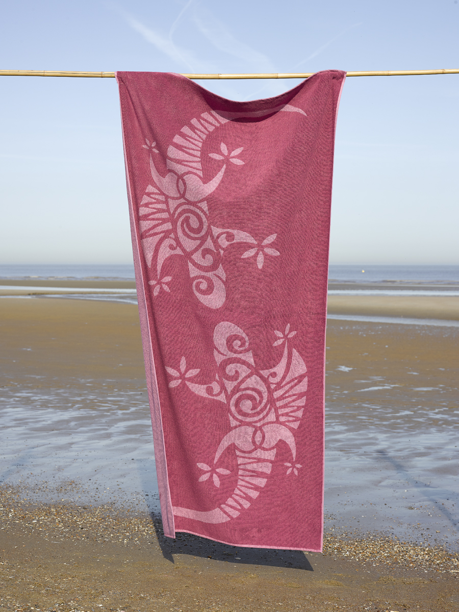 Beachtowel fuchsia