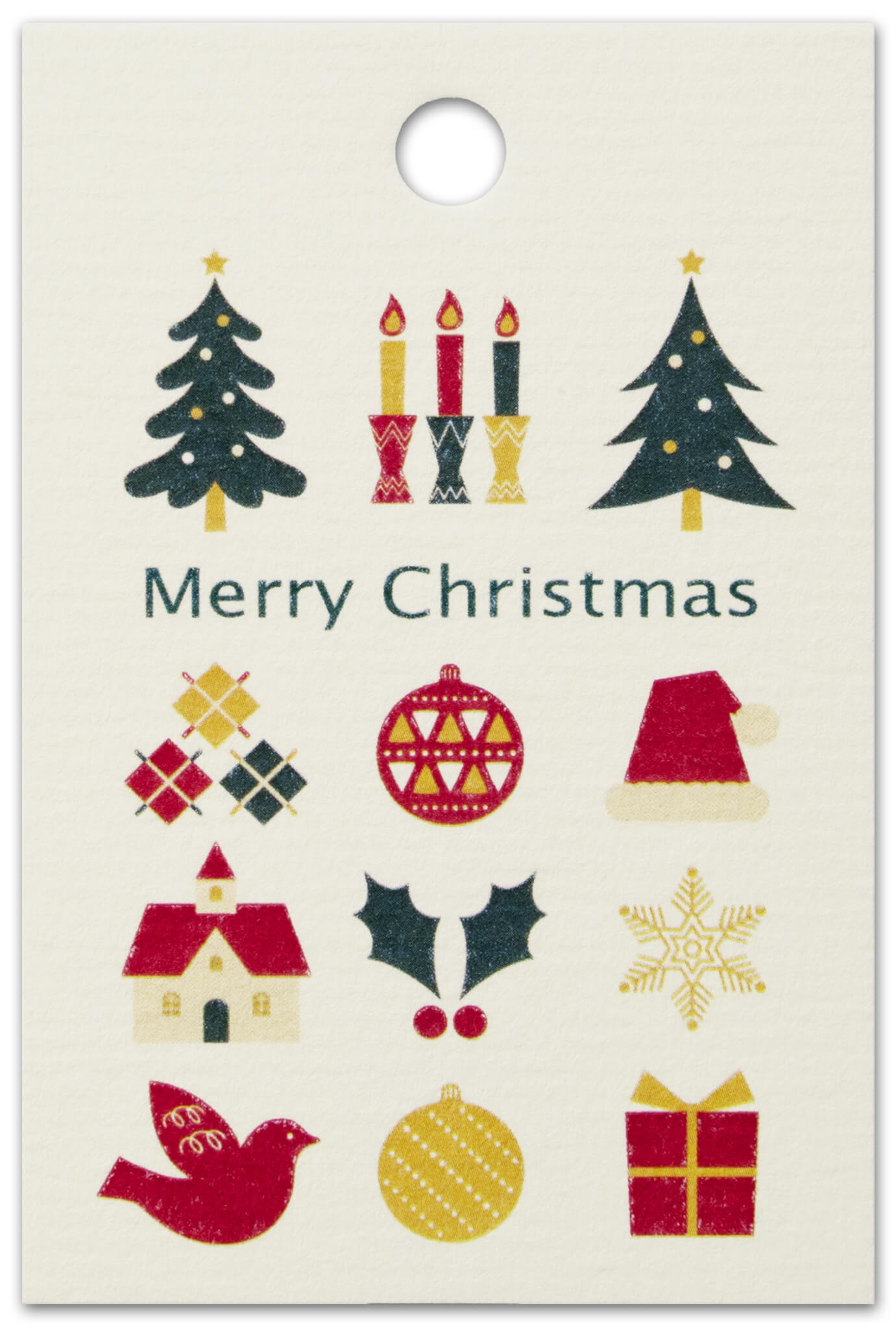 Card xmas things