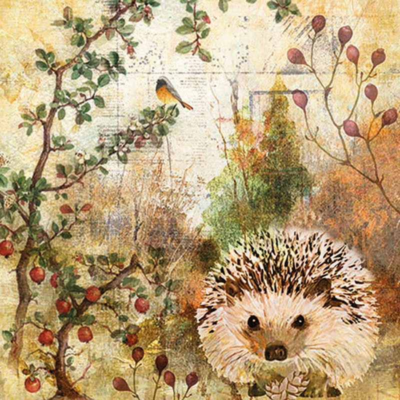Autumn hedgehog