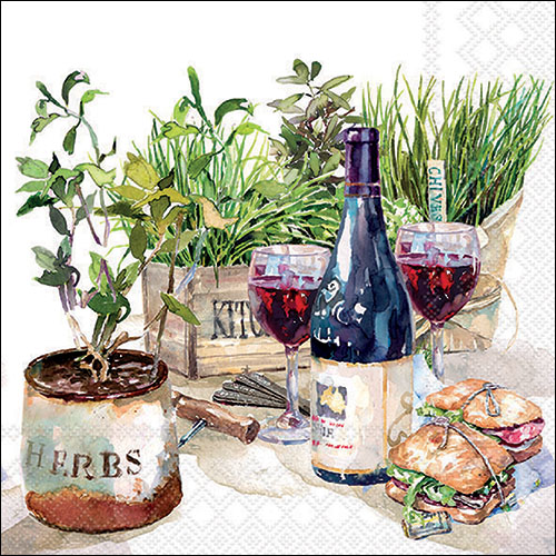 Wine & herbs